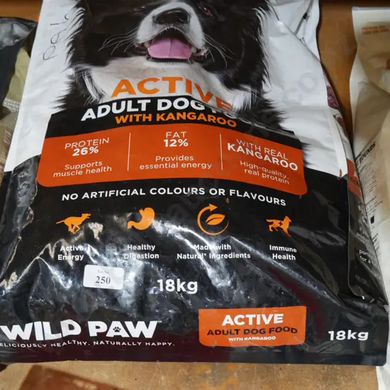 Wild paw 18 kg dry dog food