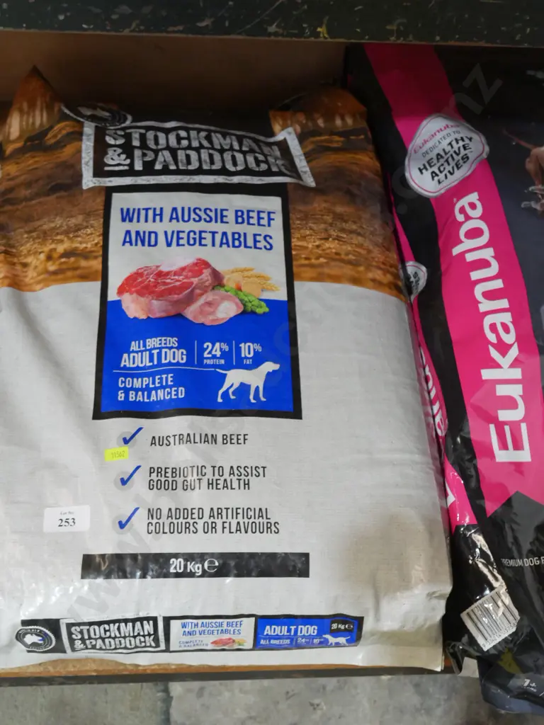Stockman and paddock 20 kg dry dog food Image 1++