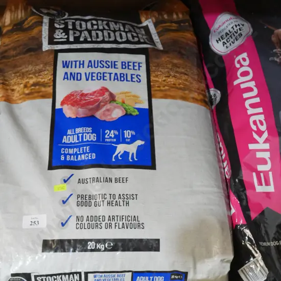 Stockman and paddock 20 kg dry dog food