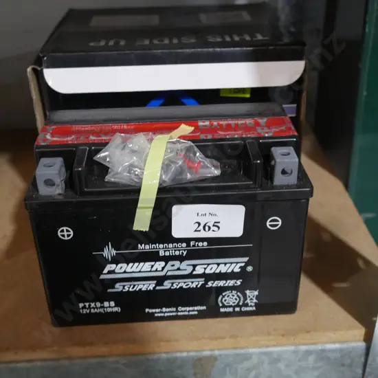 12 volt battery