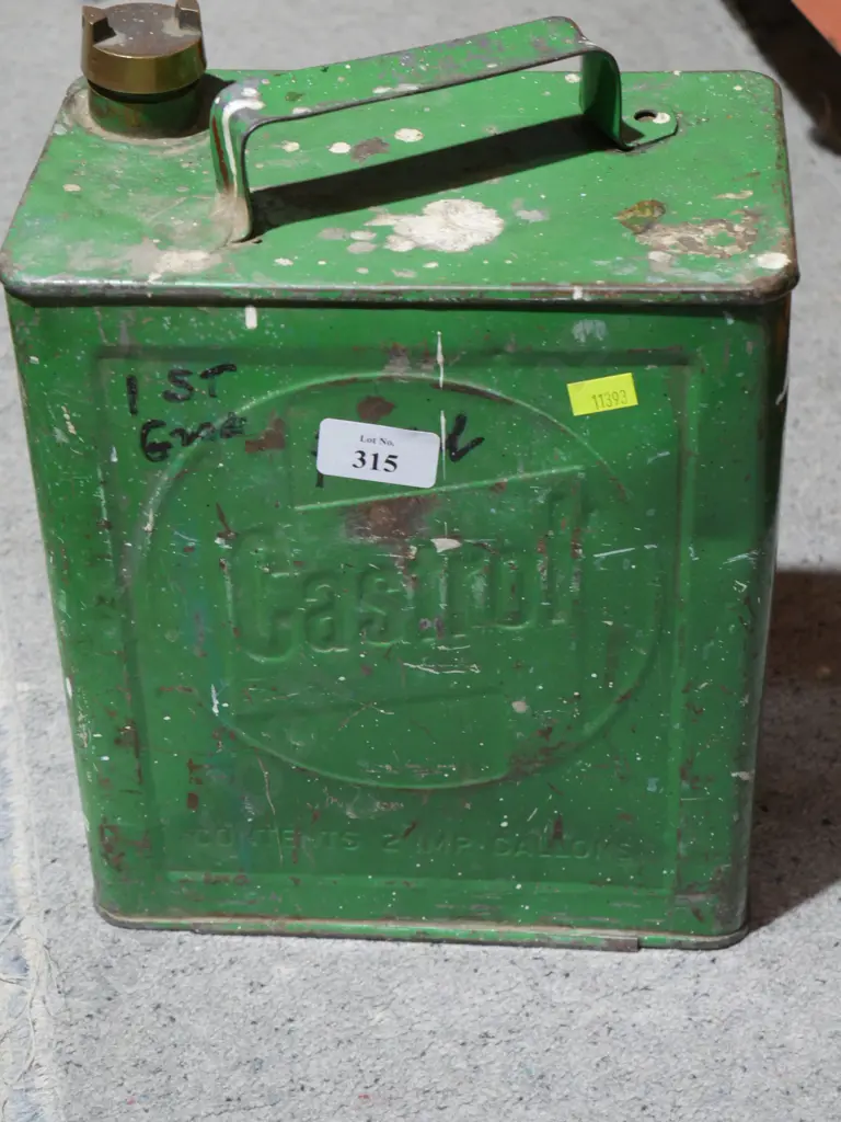 Castrol petrol tin Image 1++