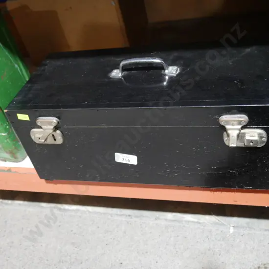 Black toolbox