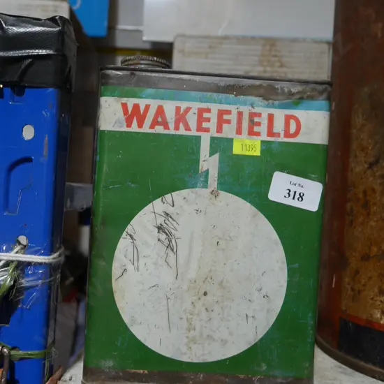 Wakefield petrol tin