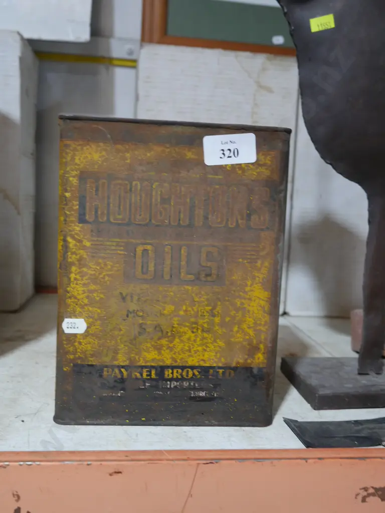 Houghtons oil tin Image 1++