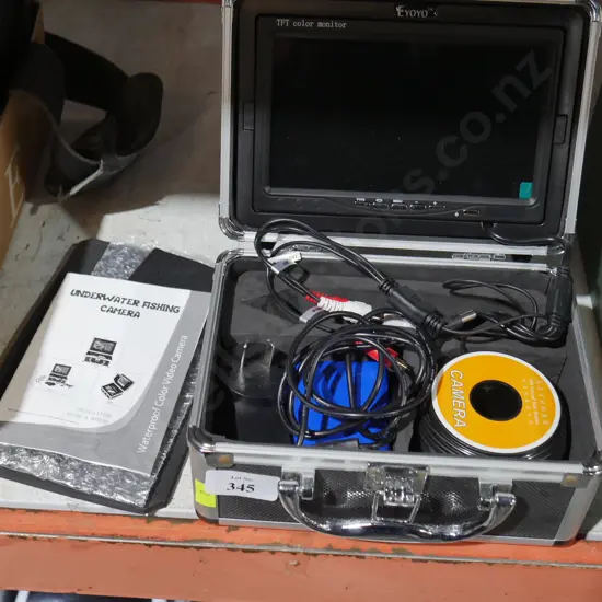 Underwater fishing camera