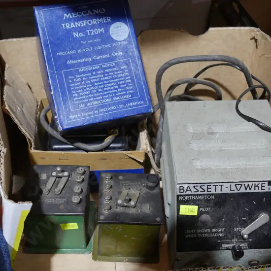 Meccano transformer etc
