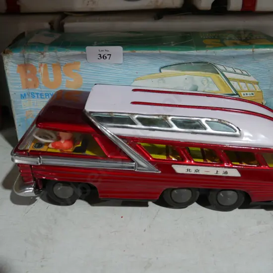 Battery operated bus mystery action