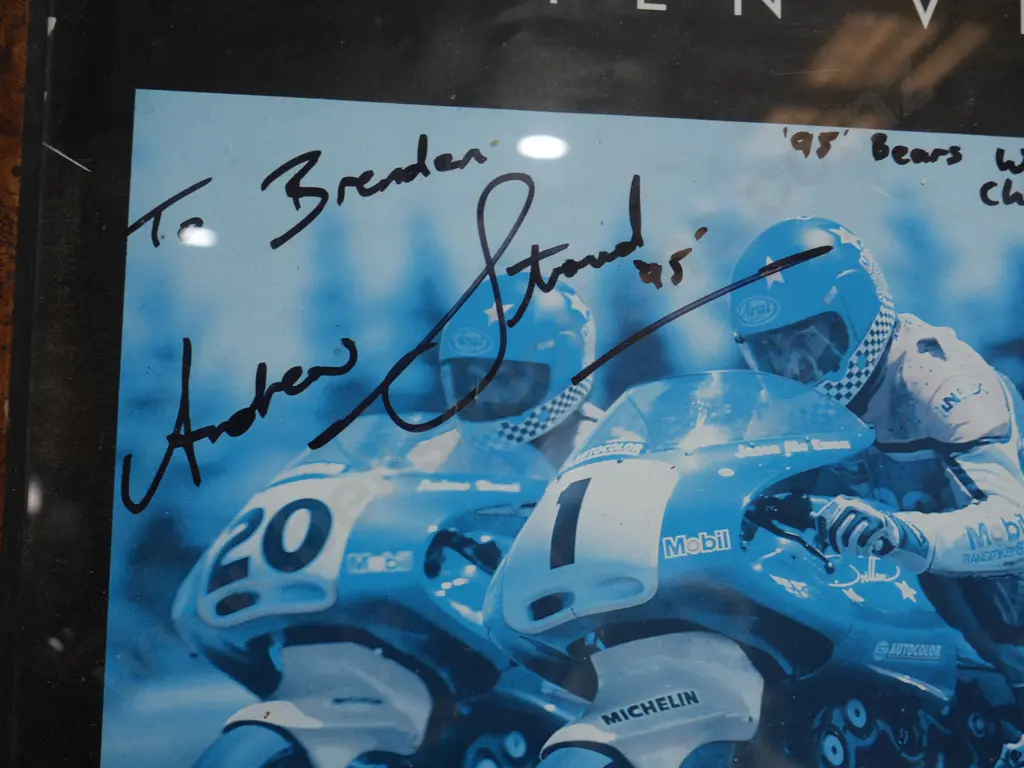 Andrew Stroud signed poster Image 1++