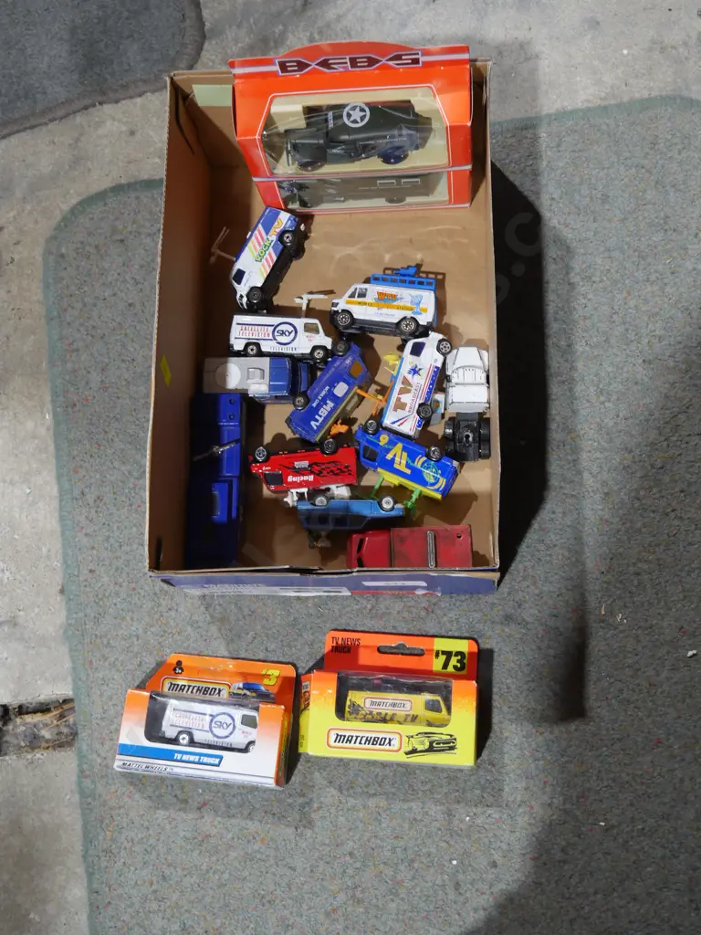 Box of toy cars Image 1++