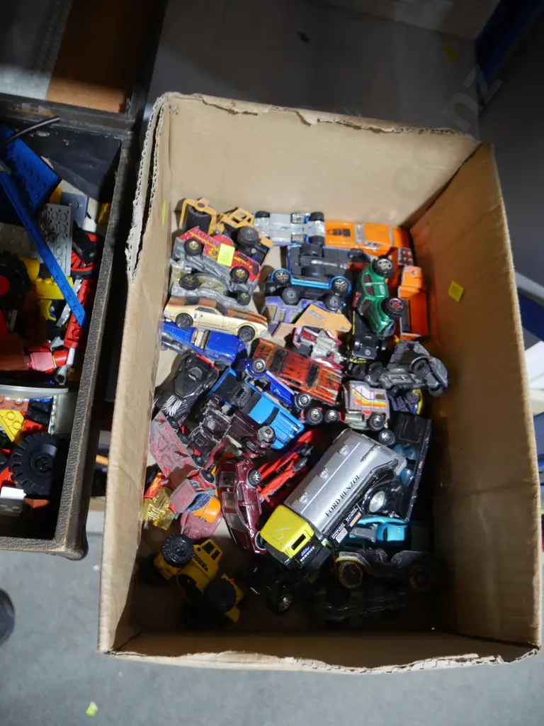 Box of toy cars Image 1++