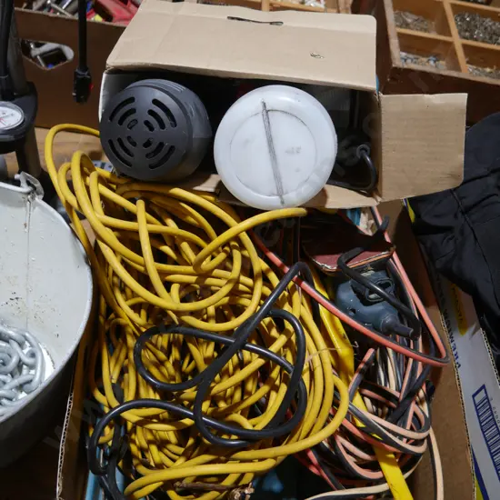 Extension cords etc