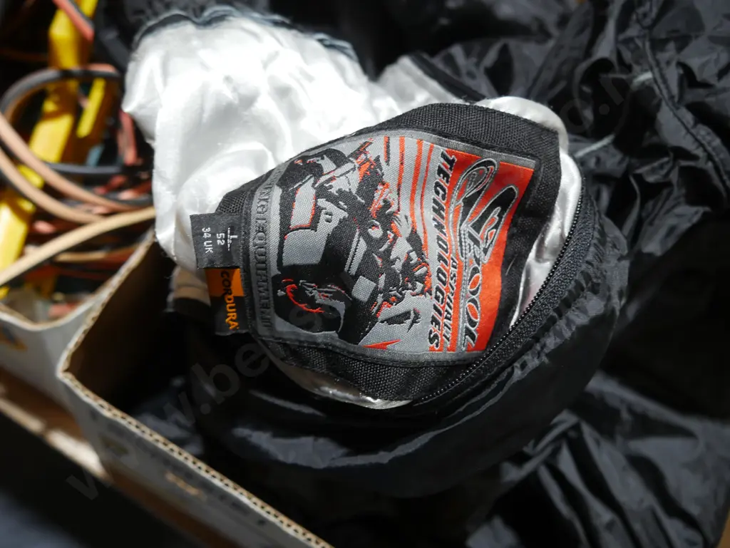 Two boxes of motorcycle clothing Image 1++