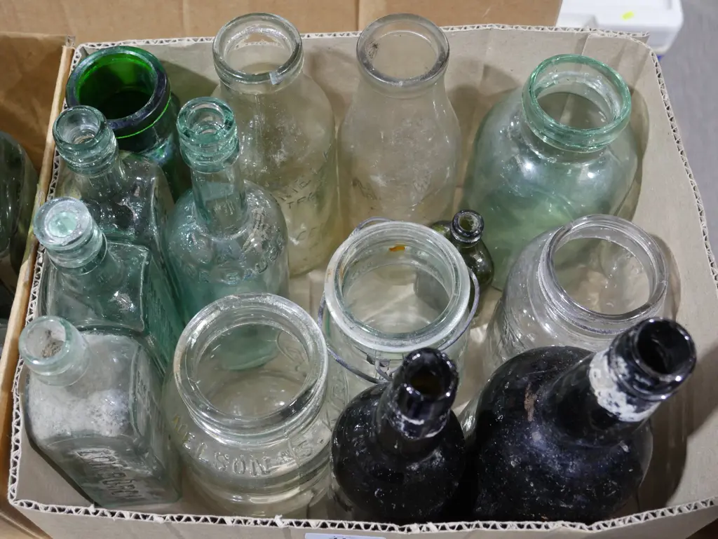 Old glass bottles Image 1++