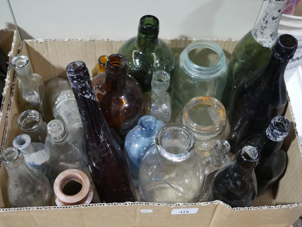 Old glass bottles Image 1++