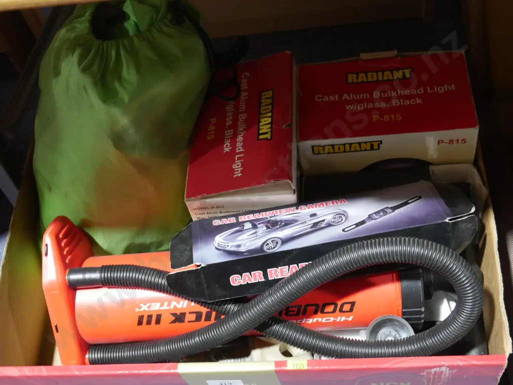 Air pump, car rear view camera etc Image 1++
