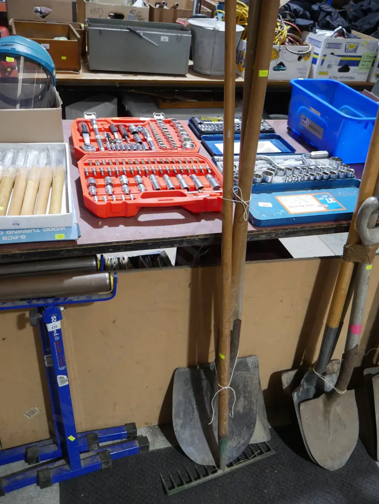 Shovels and rake Image 1++