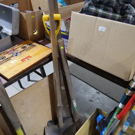 Shovels etc