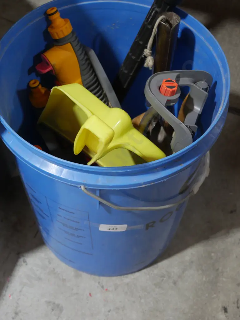 Bucket of tools, sprinklers etc Image 1++