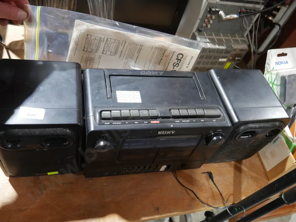 Sony portable stereo Image 1++