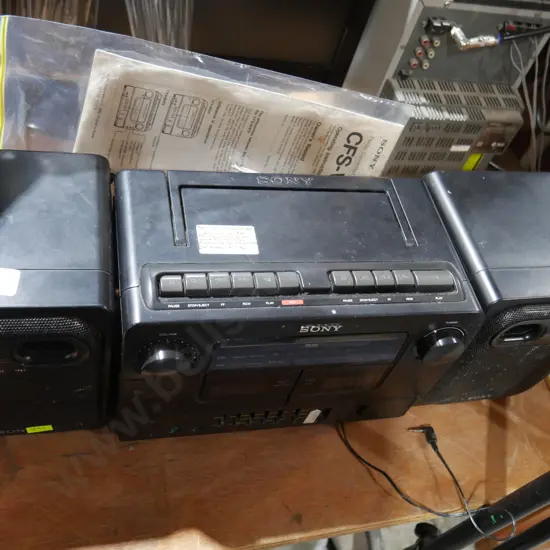 Sony portable stereo
