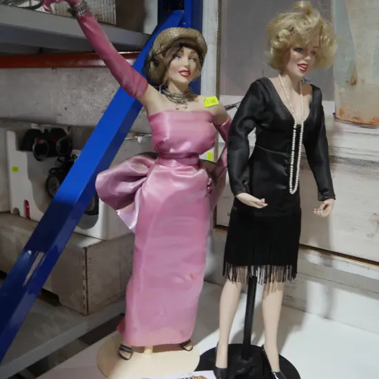 Franklin Mint Marilyn Monroe porcelain dolls