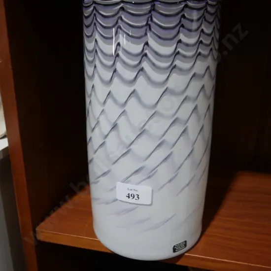 Hoglund art glass vase