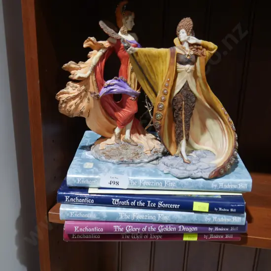 Enchantica figurines and books
