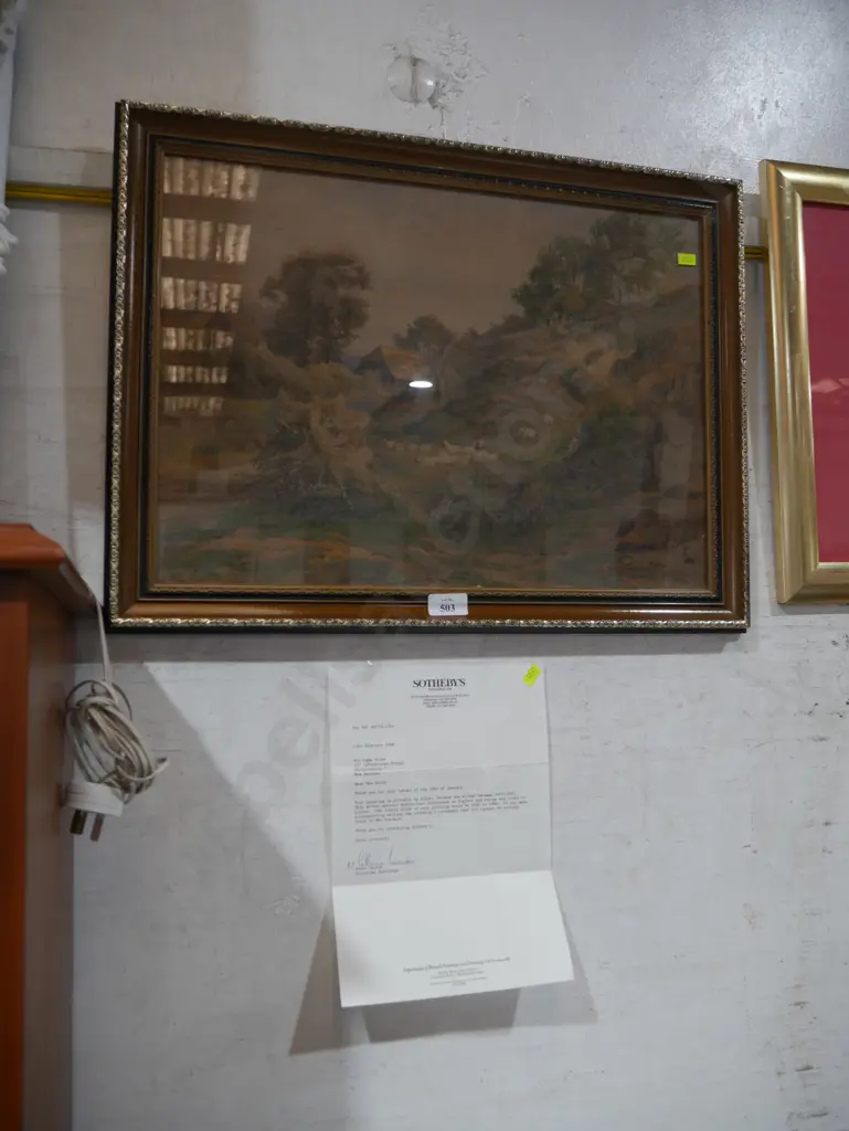 Framed Albert Stevens artwork Image 1++
