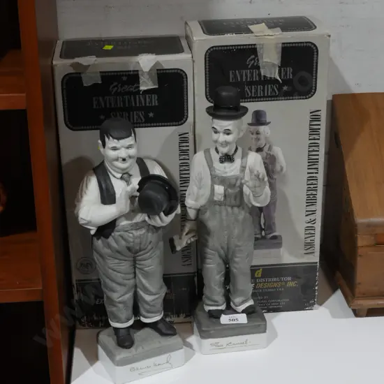 Laurel Hardy figurines