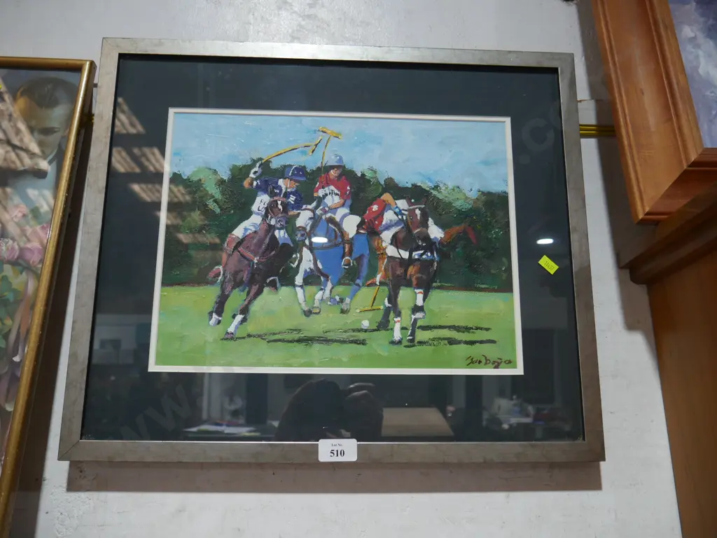 Polo painting Image 1++