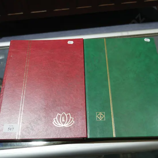 New Zealand stamp album plus empty stamp album