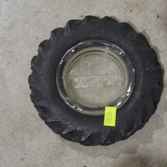 Dunlop tyre ashtray