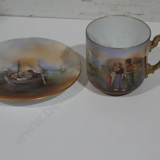 Bayreuth cup and saucer