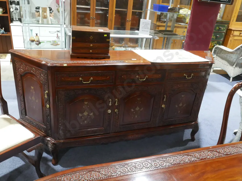 Ornate carved sideboard Image 1++