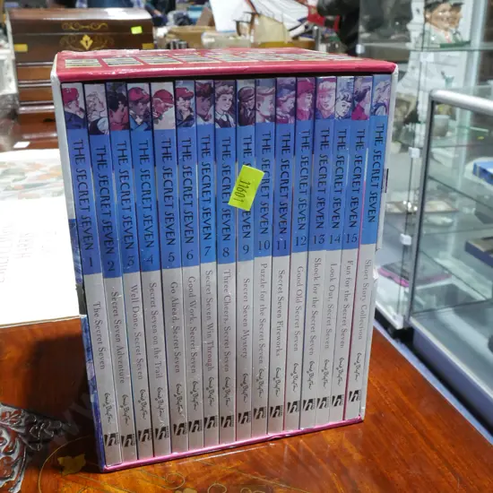 Boxed set of The Secret Seven books