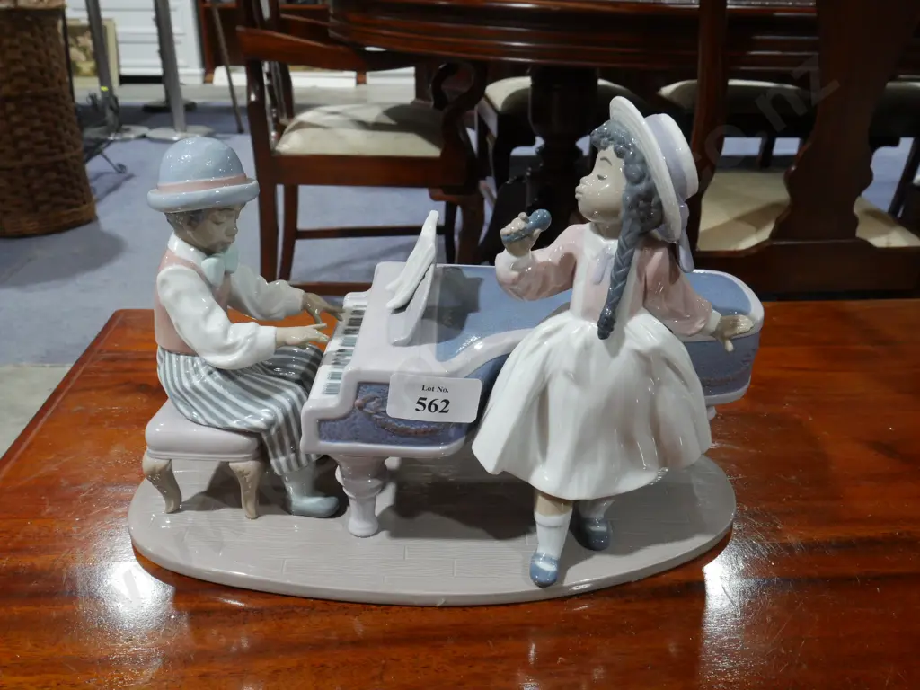 Lladro figurine – jazz duo Image 1++