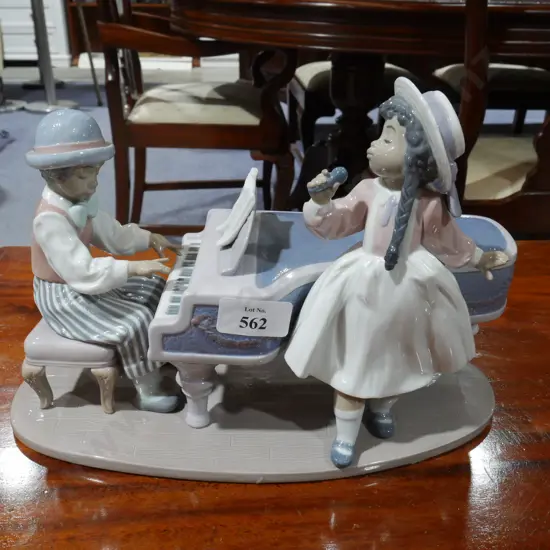 Lladro figurine – jazz duo