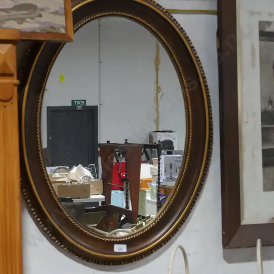Framed mirror