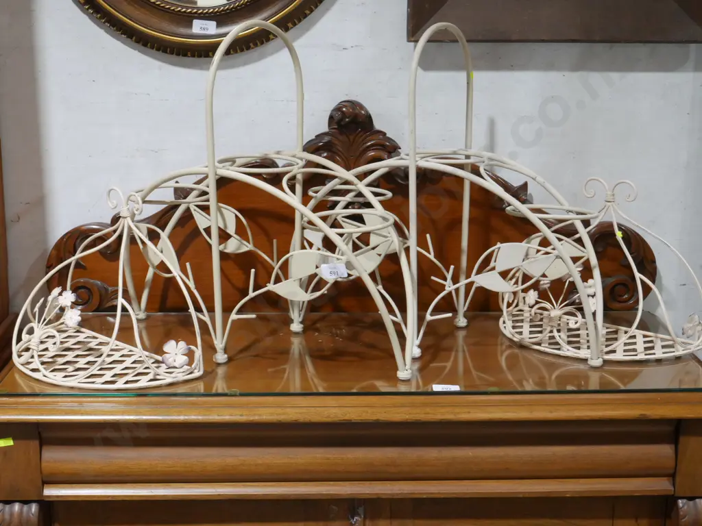Wrought iron plant stands Image 1++