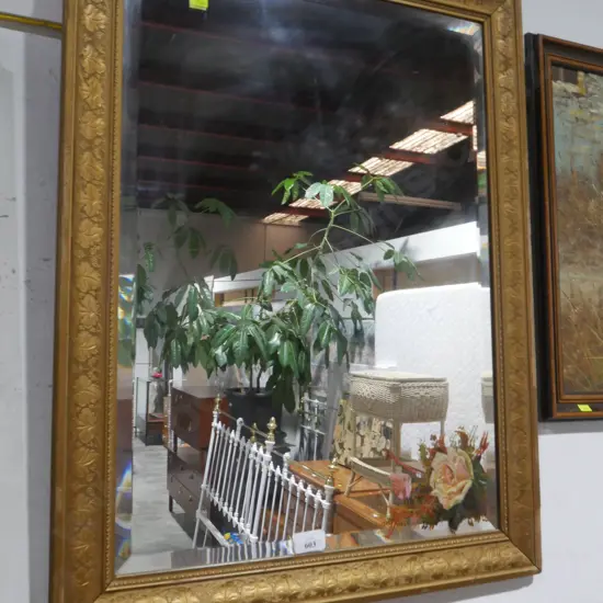 Framed mirror