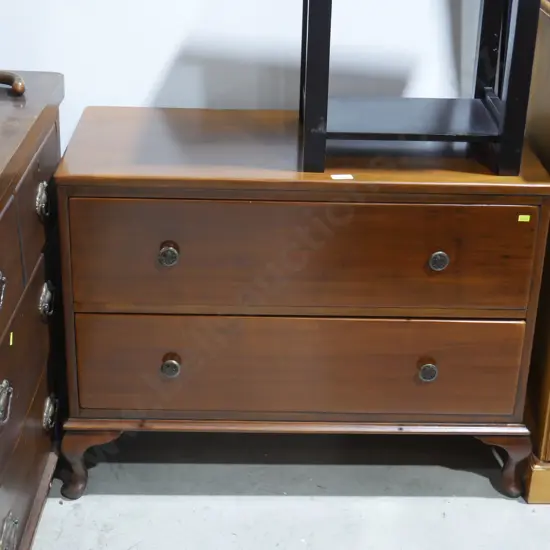 2 drawer lowboy