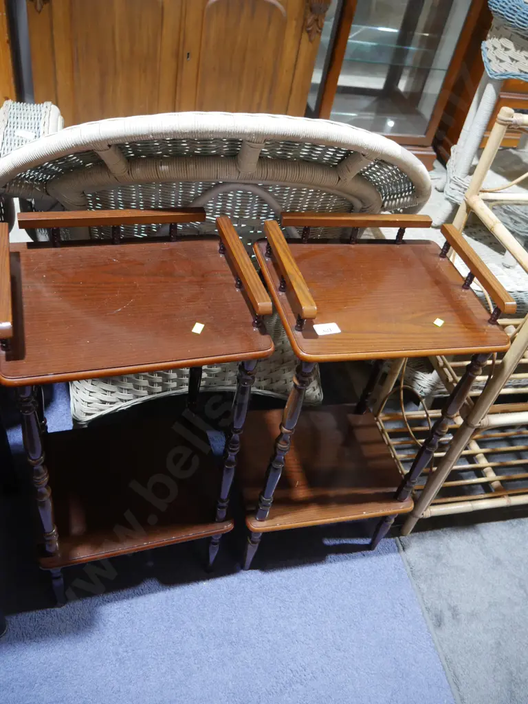 Pair of plant stands Image 1++
