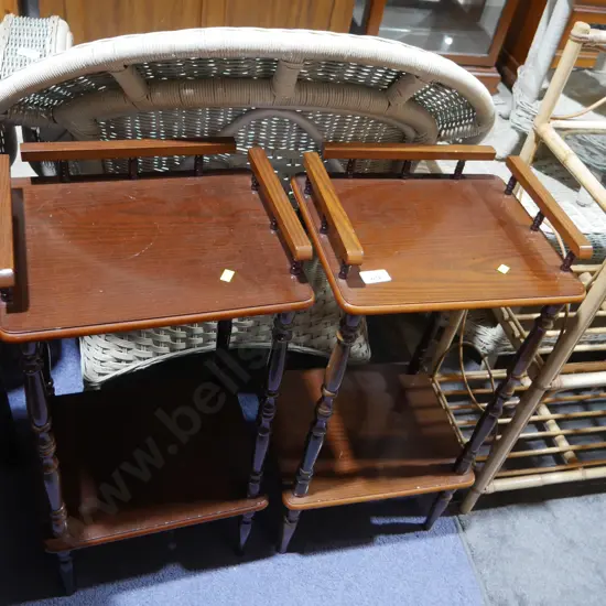 Pair of plant stands