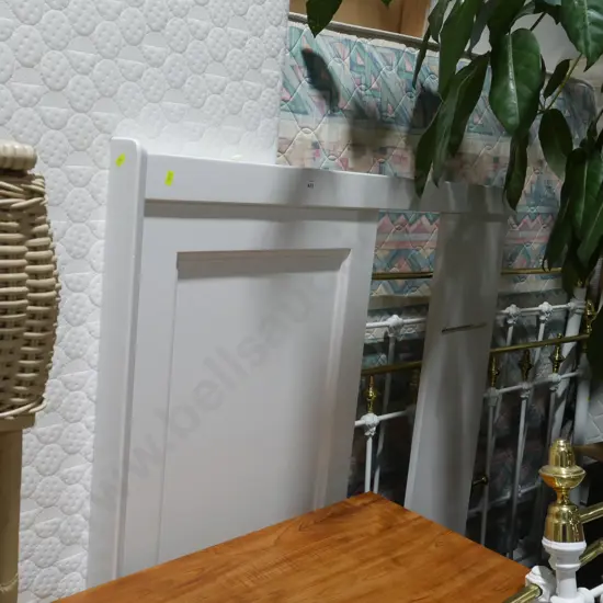 White queen size headboard