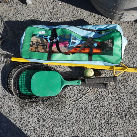Tether tennis etc