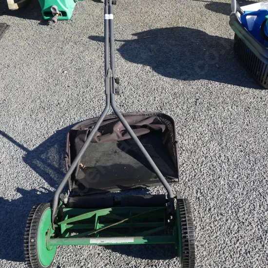 Tandem push reel mower