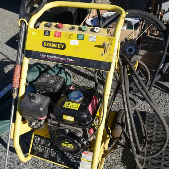 Stanley pressure washer