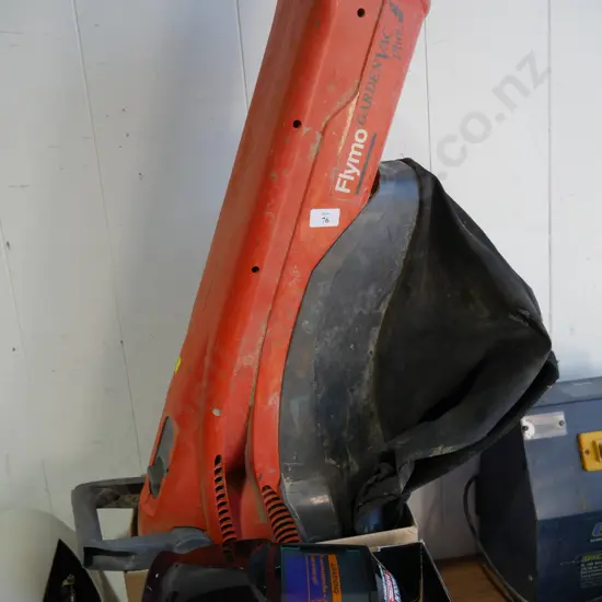 Flymo garden vac