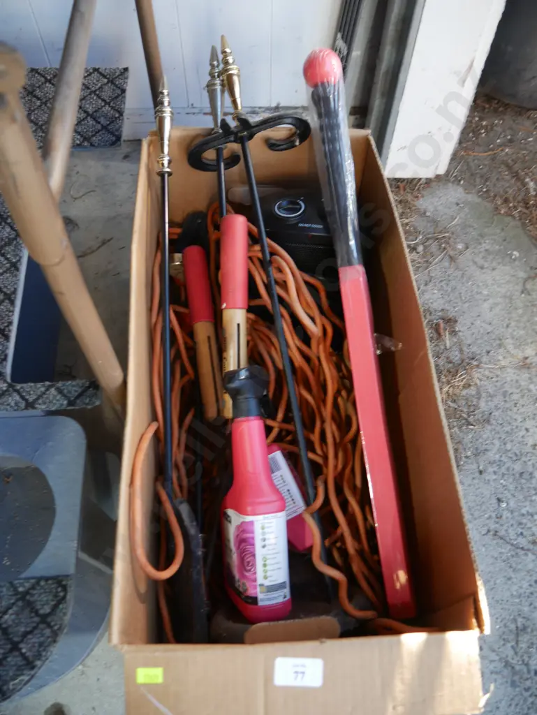 Extension cord, fire side set etc Image 1++