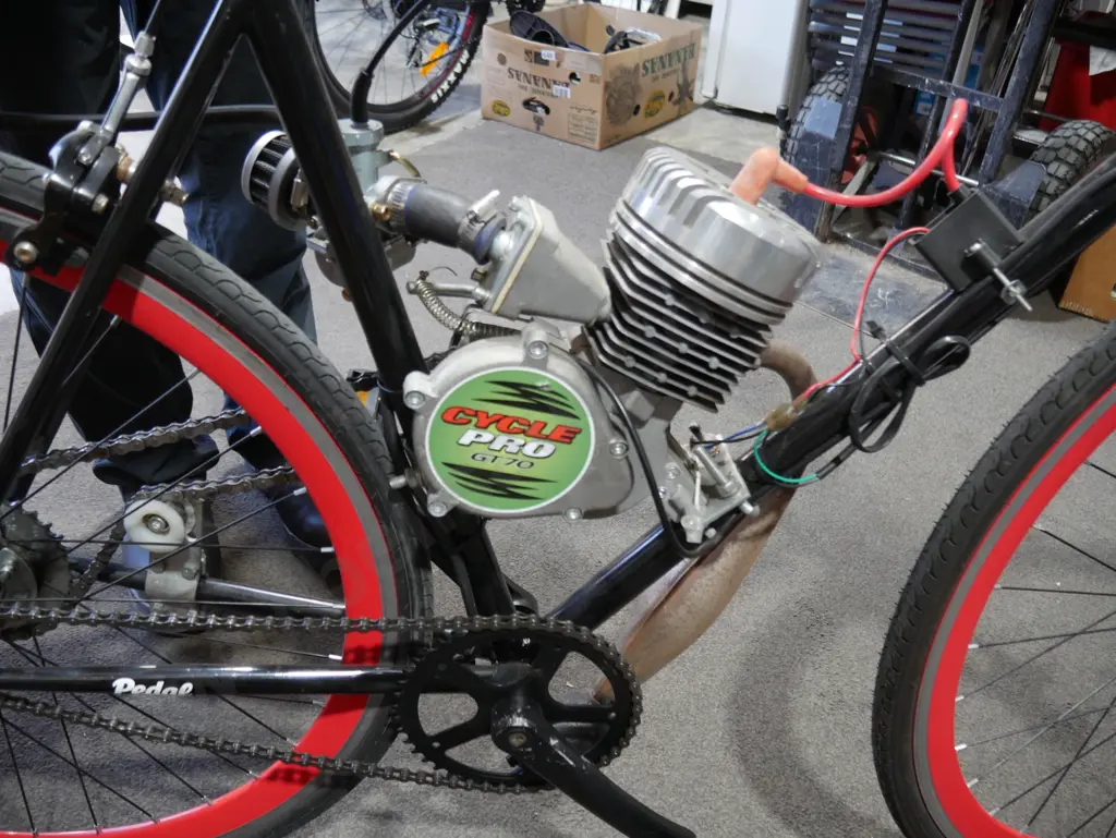 Petrol powered bike Image 1++